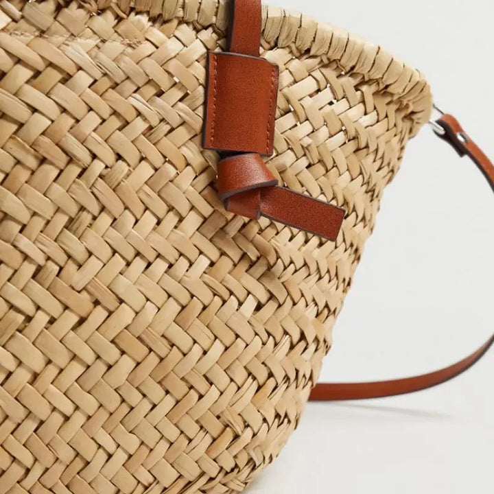 Women's Straw Tote Bag