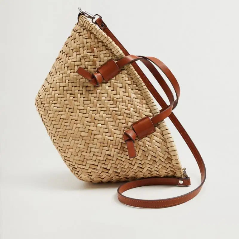 Women's Straw Tote Bag