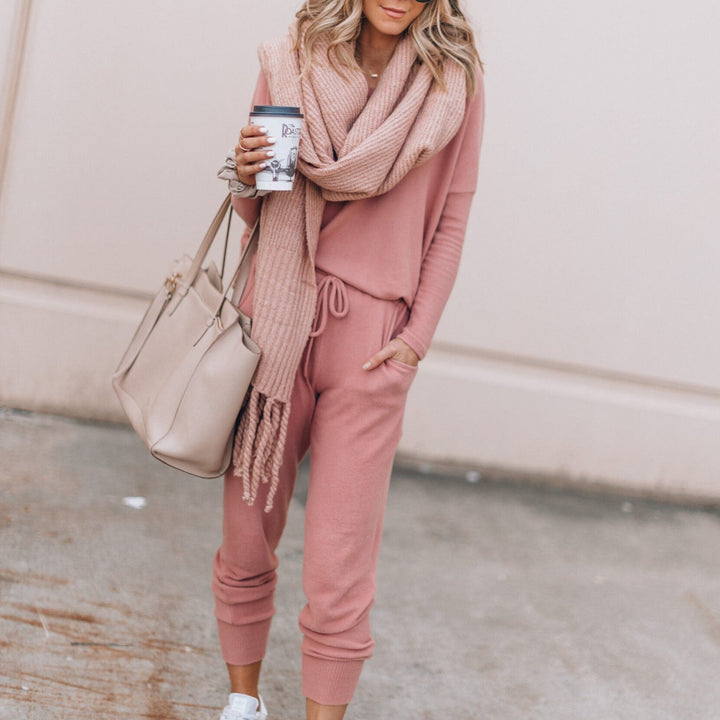Ann | Women's Relaxed Fit Tapered Tracksuit Set