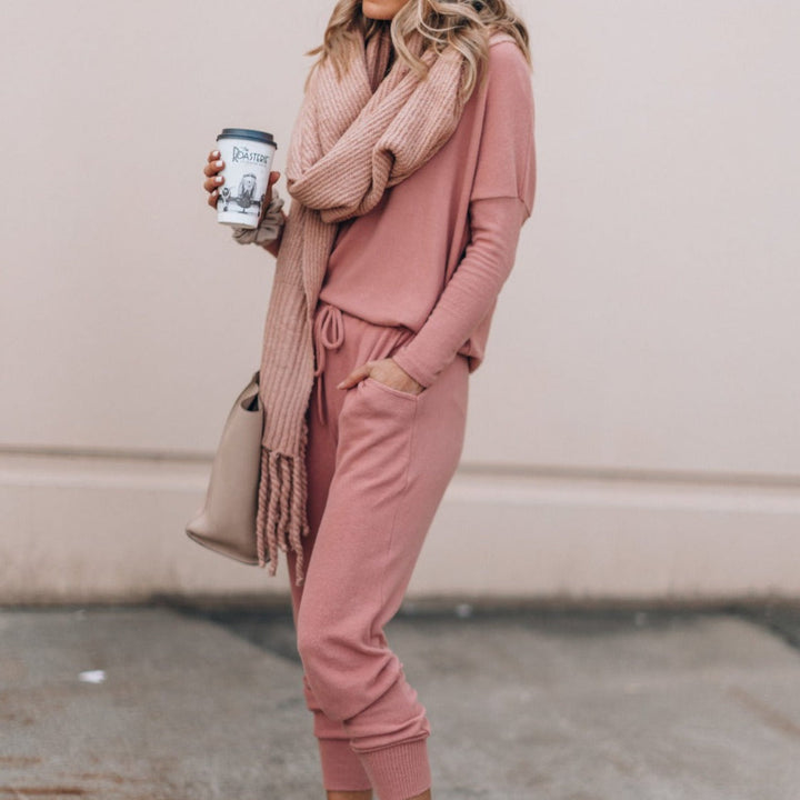 Ann | Women's Relaxed Fit Tapered Tracksuit Set