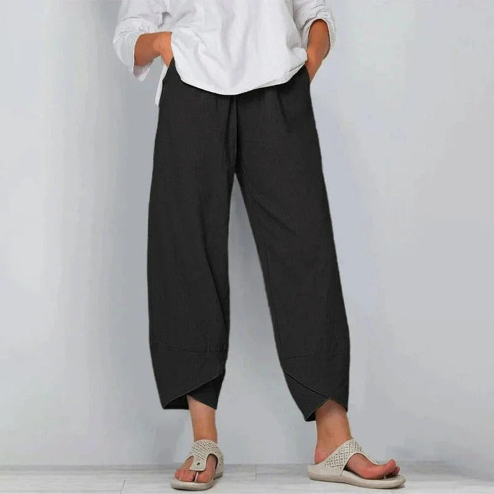 Valesse | Women's Cotton Wide Leg Casual Pants