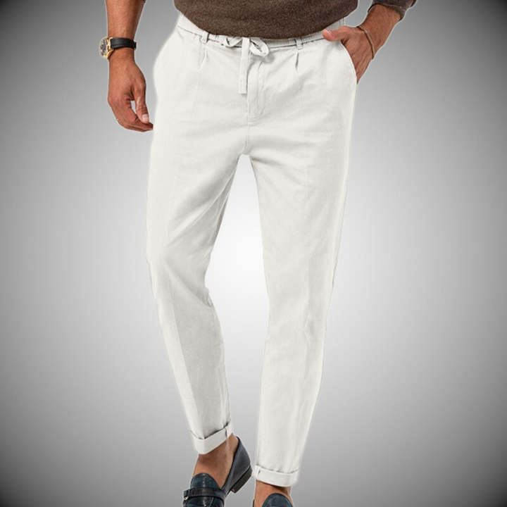 Men's linen trousers