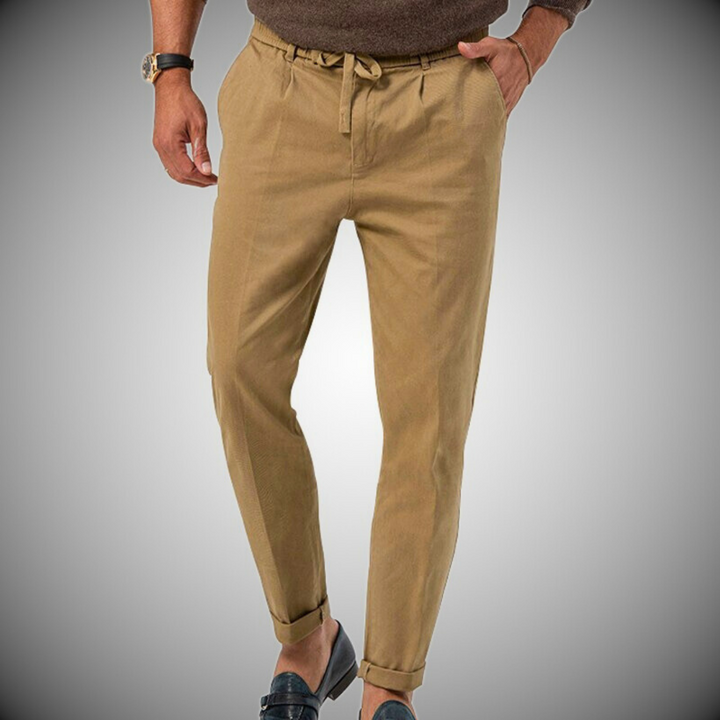 Men's linen trousers