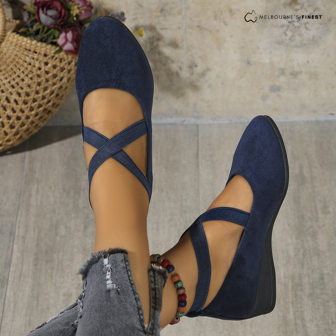 Neriva | Women's Strappy Wedge Comfort Shoes