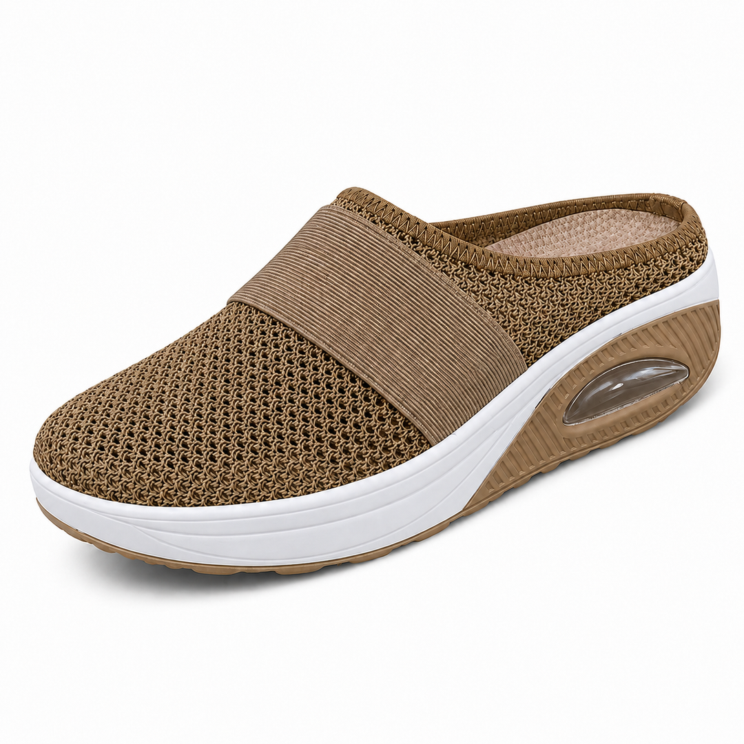 Lunessa | Women's Mesh Slip On Comfort Mules