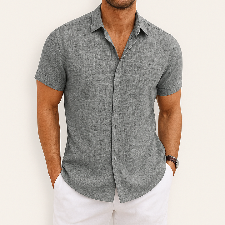 Men's Short Sleeve Shirt For Summer