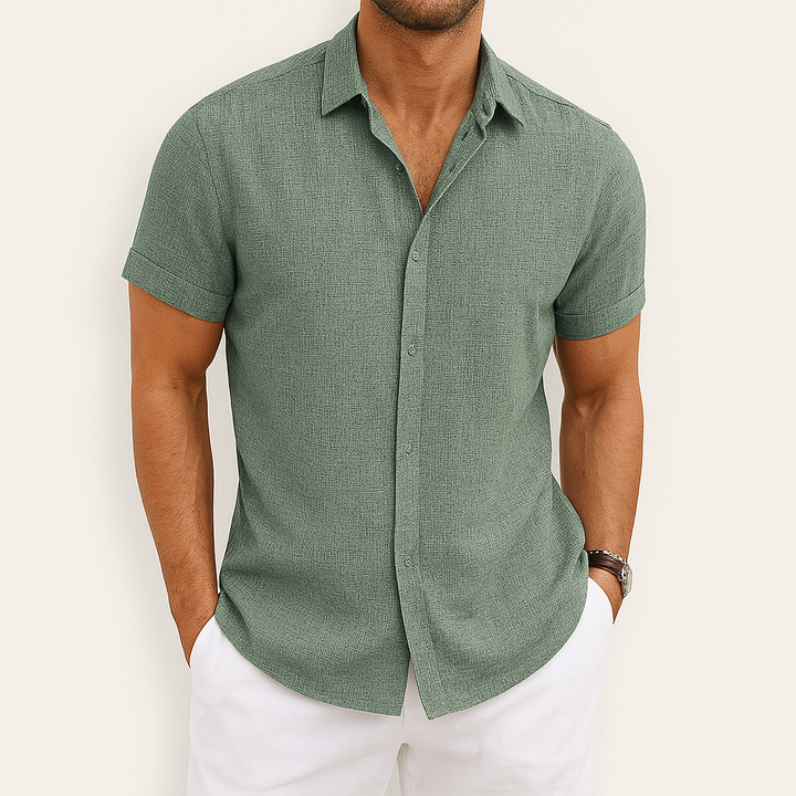 Men's Short Sleeve Shirt For Summer