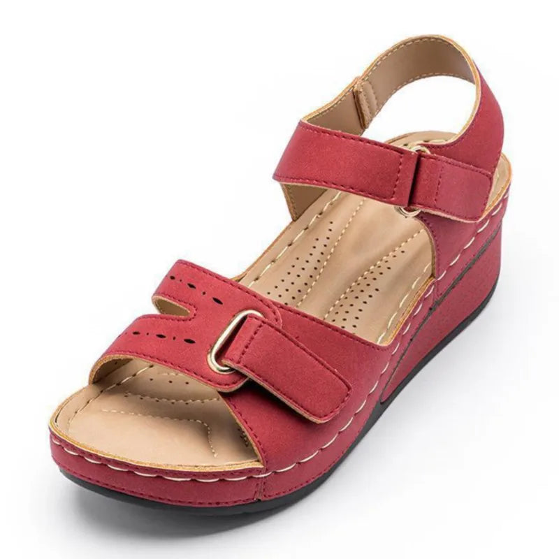 Open toe supporting sandals for women