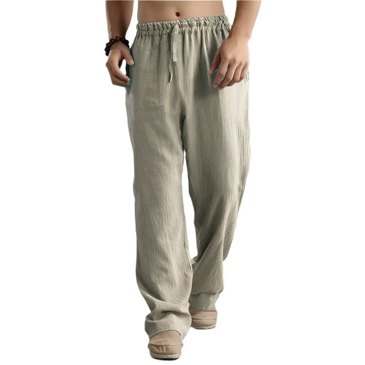 Men's linen trousers