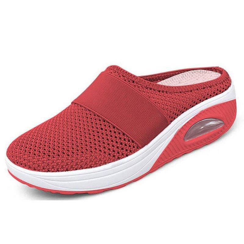Lunessa | Women's Mesh Slip On Comfort Mules