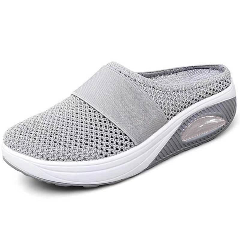 Lunessa | Women's Mesh Slip On Comfort Mules