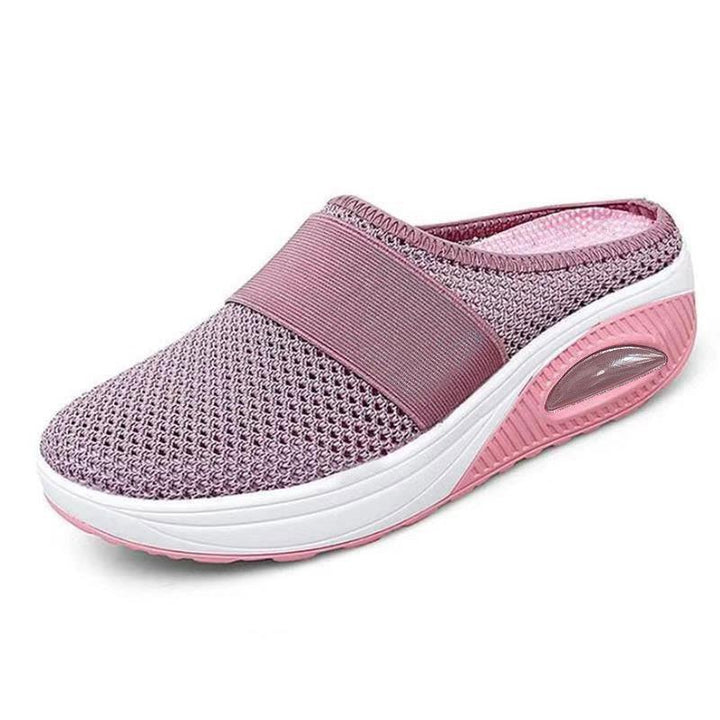 Lunessa | Women's Mesh Slip On Comfort Mules