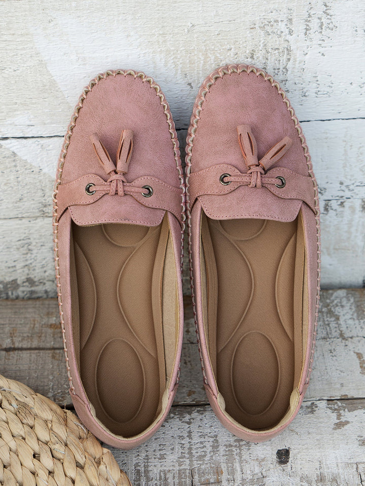 Comfortable soft slip-on moccasins for women | Lise -15