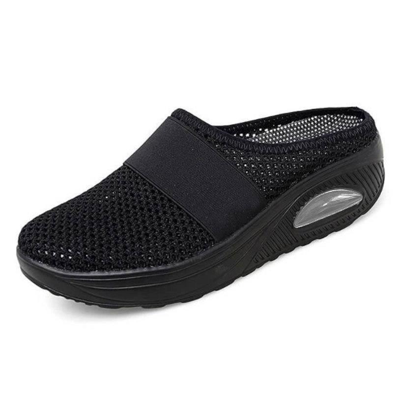 Lunessa | Women's Mesh Slip On Comfort Mules