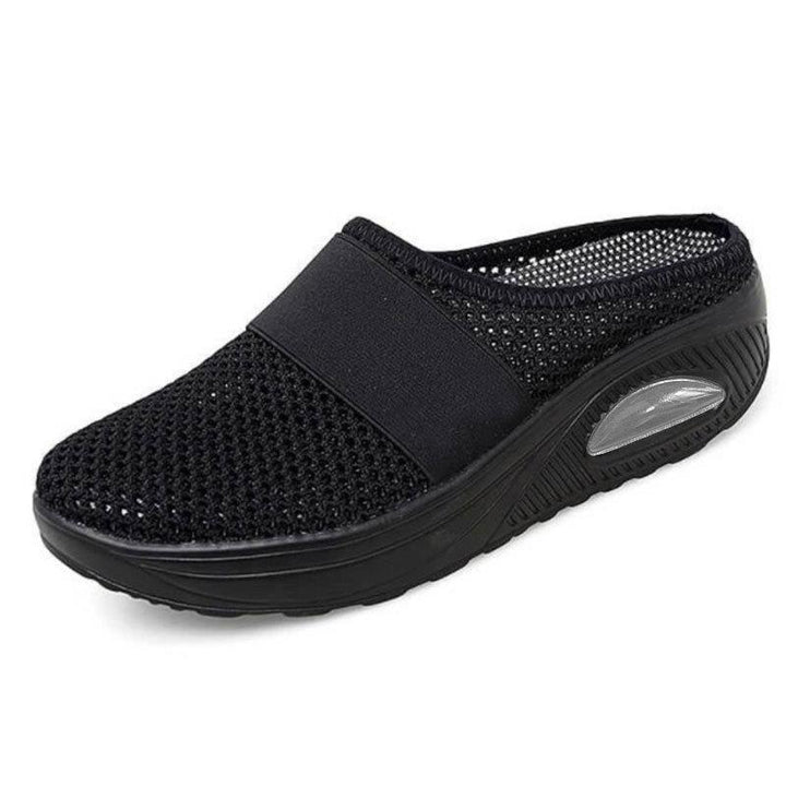 Lunessa | Women's Mesh Slip On Comfort Mules