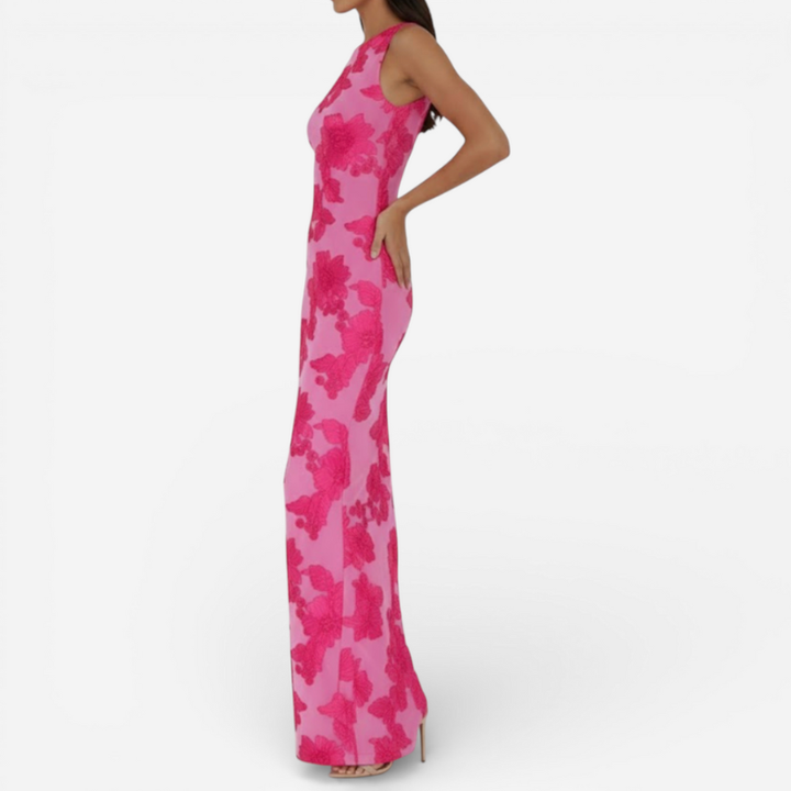 Women’s Floral Wedding Guest Maxi Dress