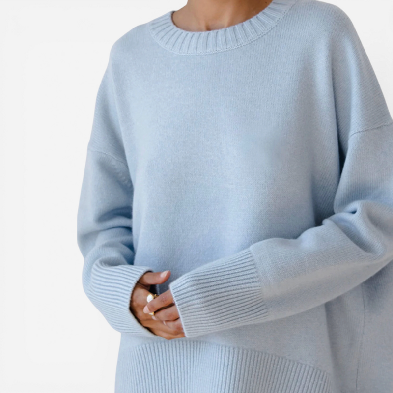 Women's Loose Double Layer Sweater
