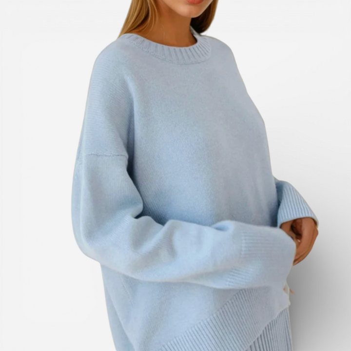 Women's Loose Double Layer Sweater
