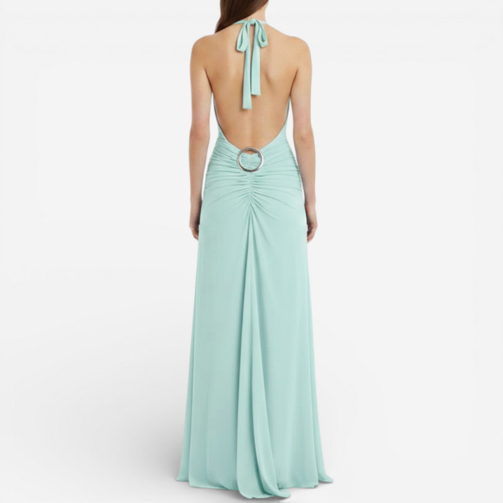 Women's Low Rise Backless Cocktail Dress