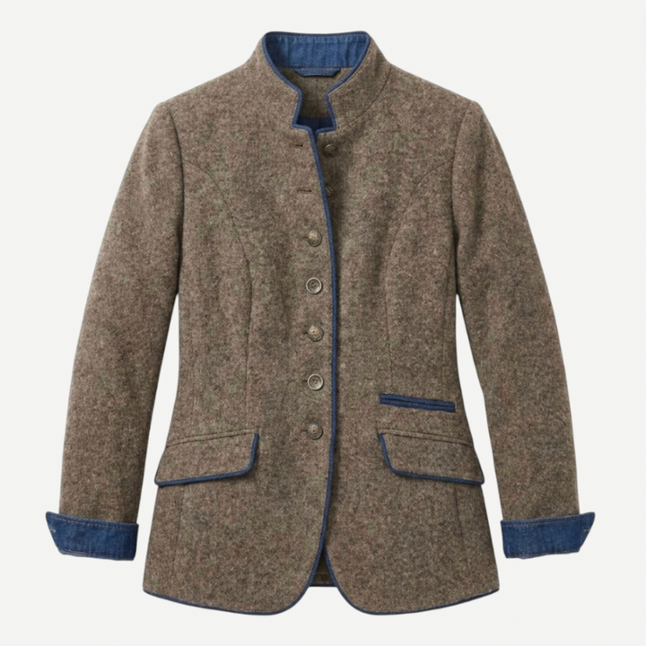 Women’s Elegant Button-Front Jacket