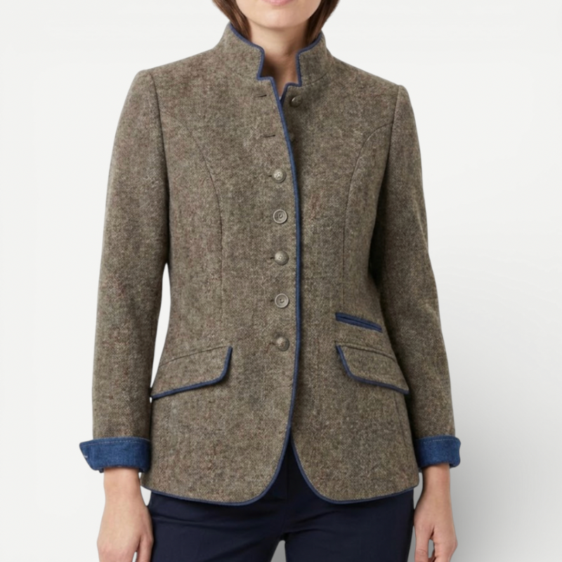Women’s Elegant Button-Front Jacket