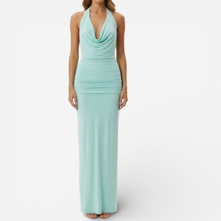 Women's Low Rise Backless Cocktail Dress