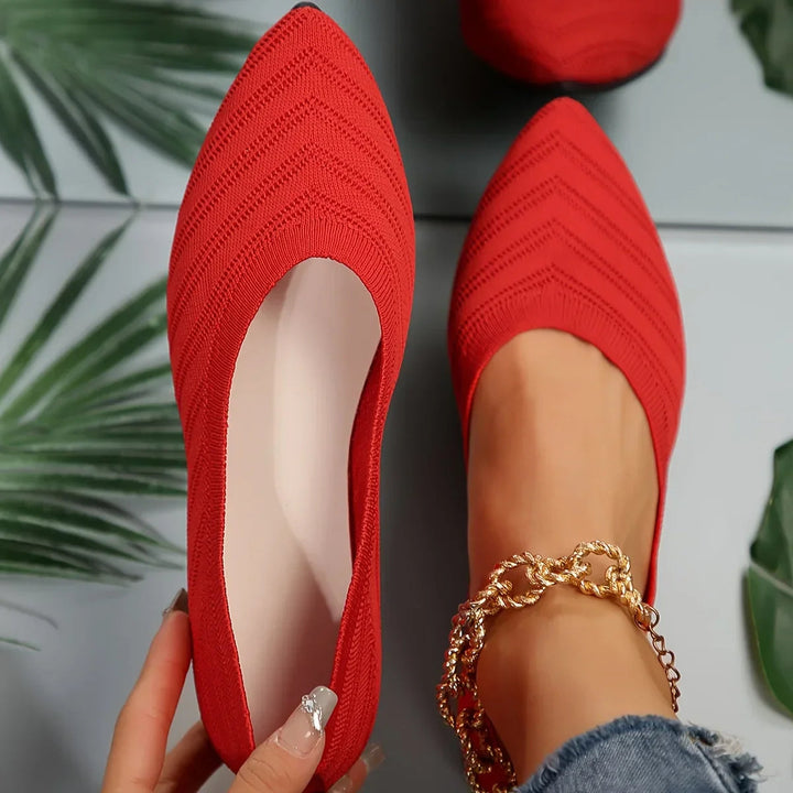 Lightweight elegant orthopaedic ballet flats for women -1