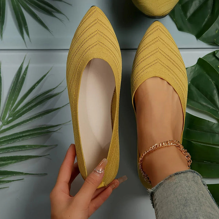 Lightweight elegant orthopaedic ballet flats for women -5