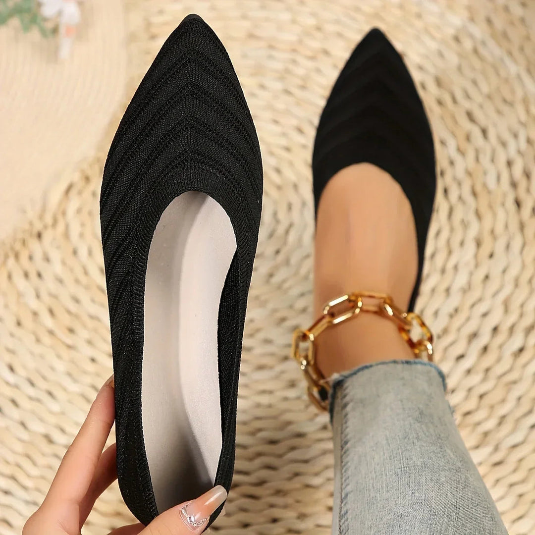 Lightweight elegant orthopaedic ballet flats for women -6