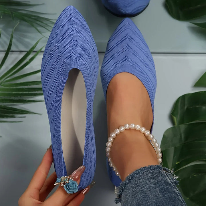 Lightweight elegant orthopaedic ballet flats for women -7