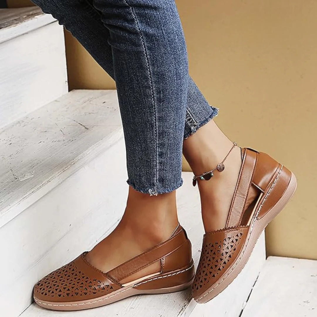 Orthopaedic arch support comfort shoes for women -6