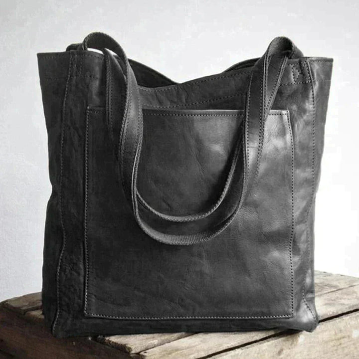 Elegant leather handbag for women