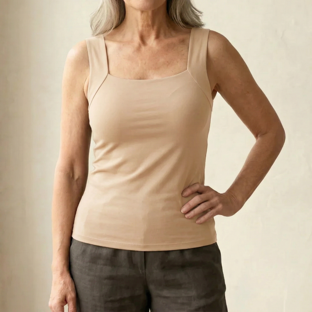 Sorvane | Women's Built In Bra Tank Top