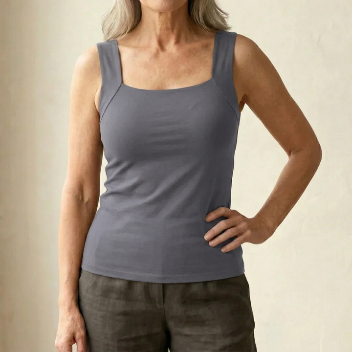 Sorvane | Women's Built In Bra Tank Top