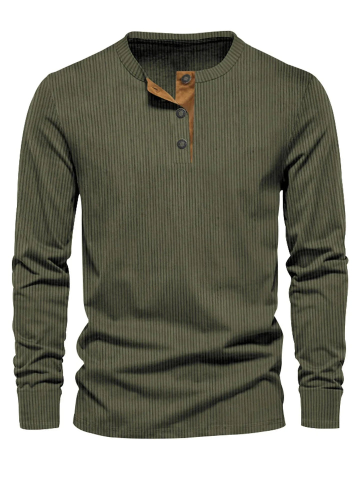 Alaric | Men's Classic Long Sleeve Button Up Shirt