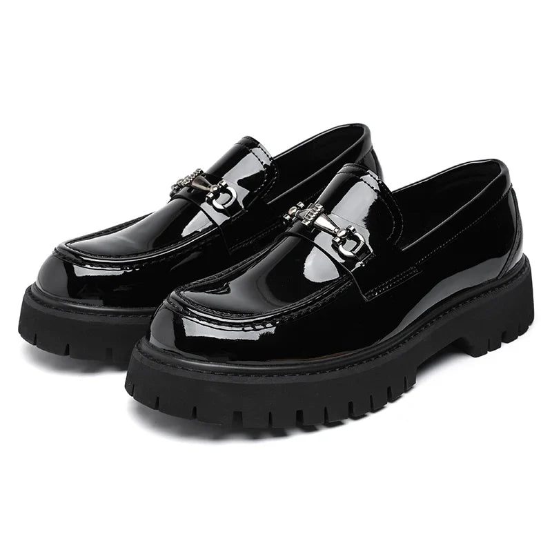 Classic leather dress loafers for men | Marino -16