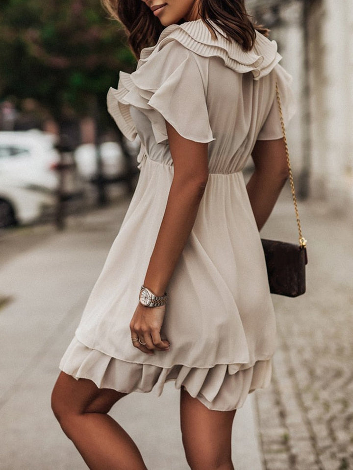 Ruffle dress for women