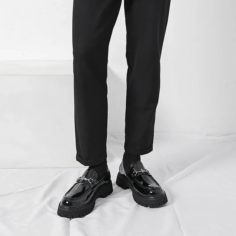 Classic leather dress loafers for men | Marino -14