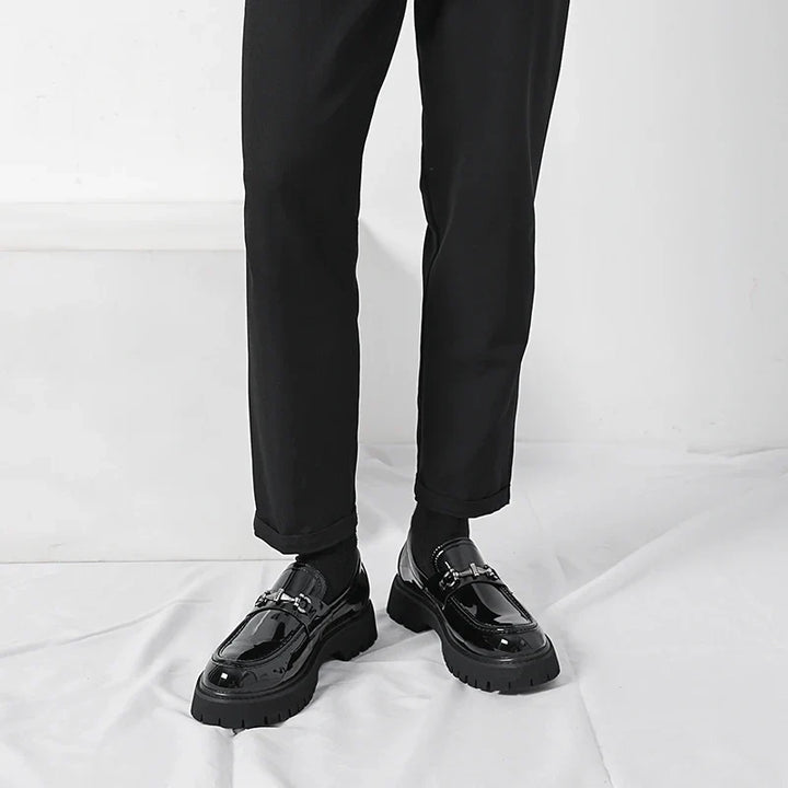 Classic leather dress loafers for men | Marino -14