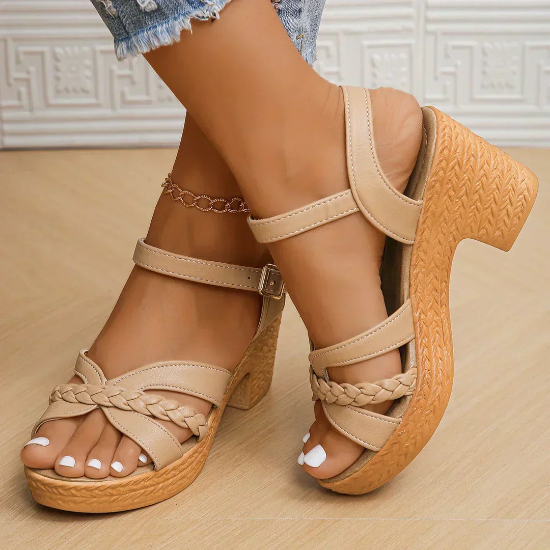 Orthopaedic fashion comfort sandals for women | Senna -8
