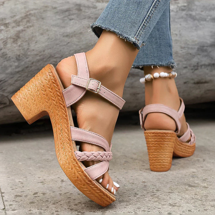 Orthopaedic fashion comfort sandals for women | Senna -11