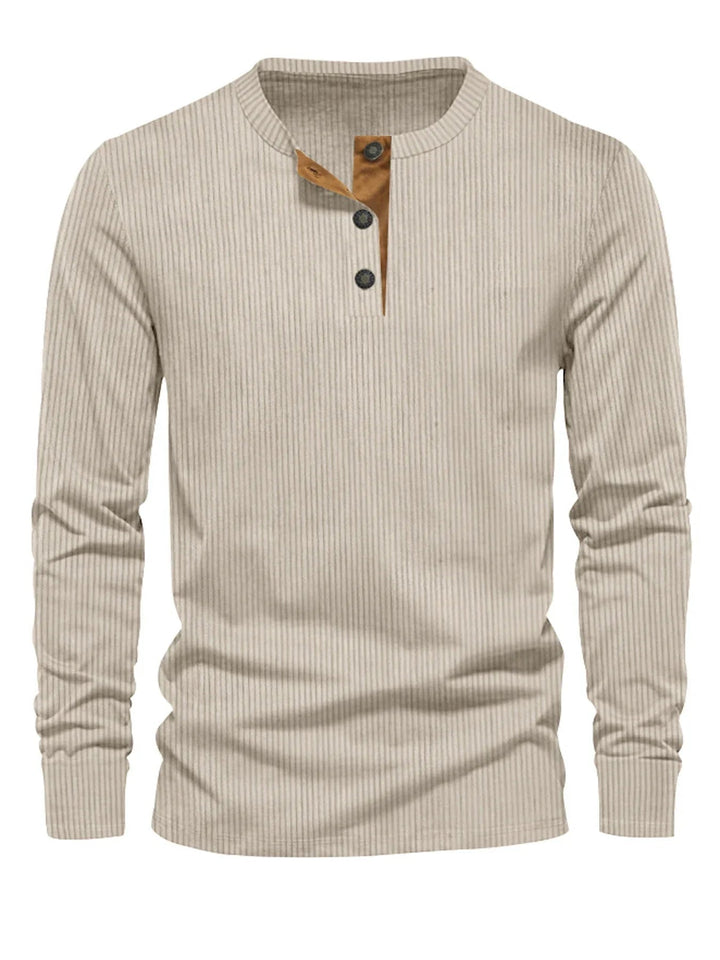 Alaric | Men's Classic Long Sleeve Button Up Shirt