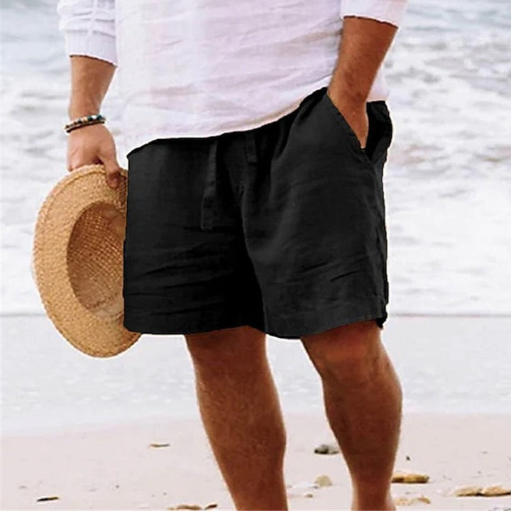 Men's Summer Tailored Shorts With Clean Lines And Easy Fit