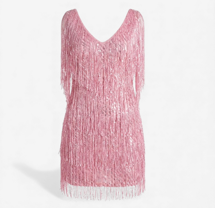 Women's Glitter Cocktail Dress