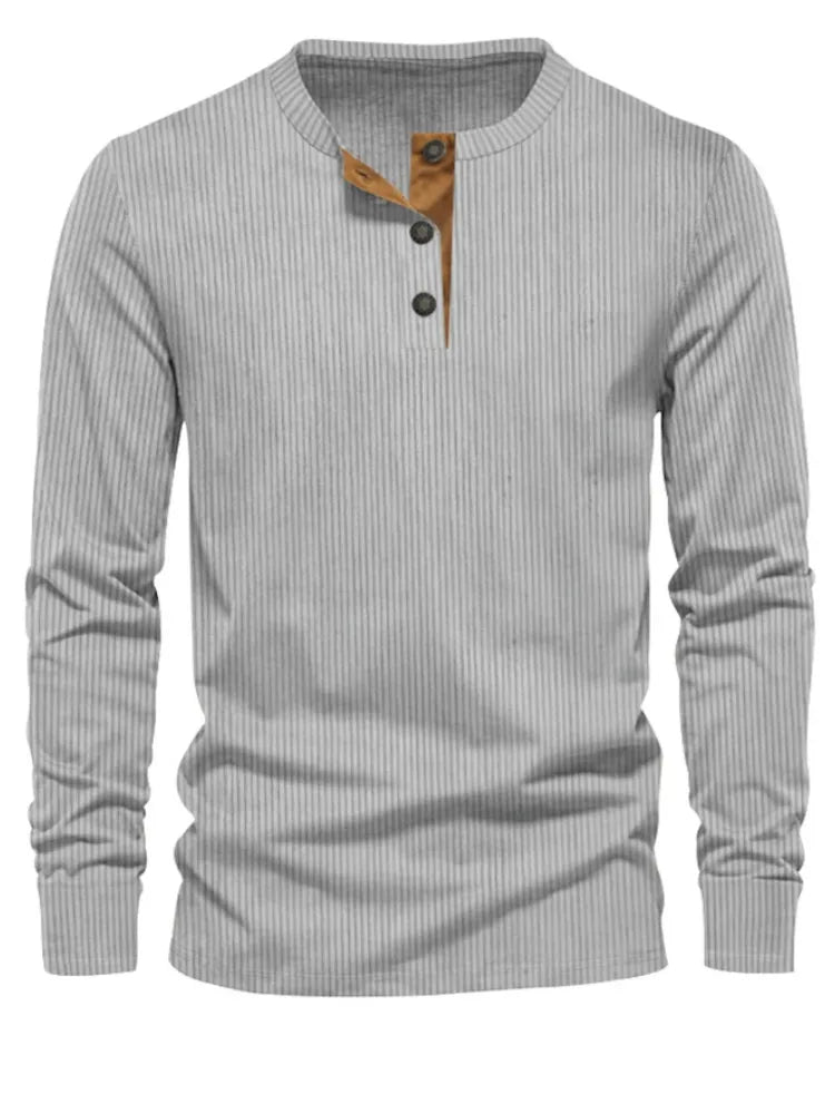Alaric | Men's Classic Long Sleeve Button Up Shirt