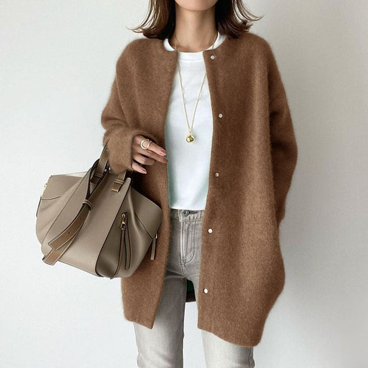 Women's Knitted Luxe Wool Cardigan