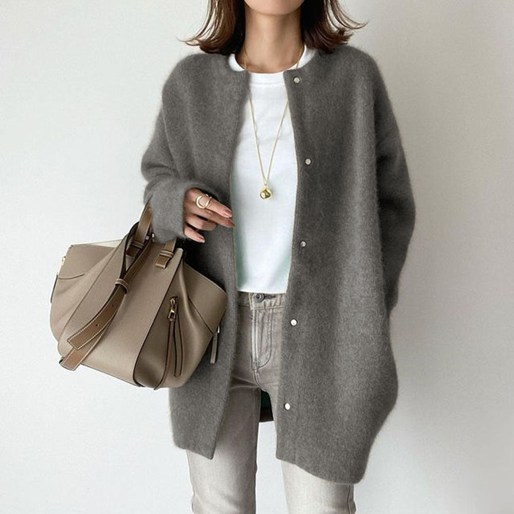 Women's Knitted Luxe Wool Cardigan
