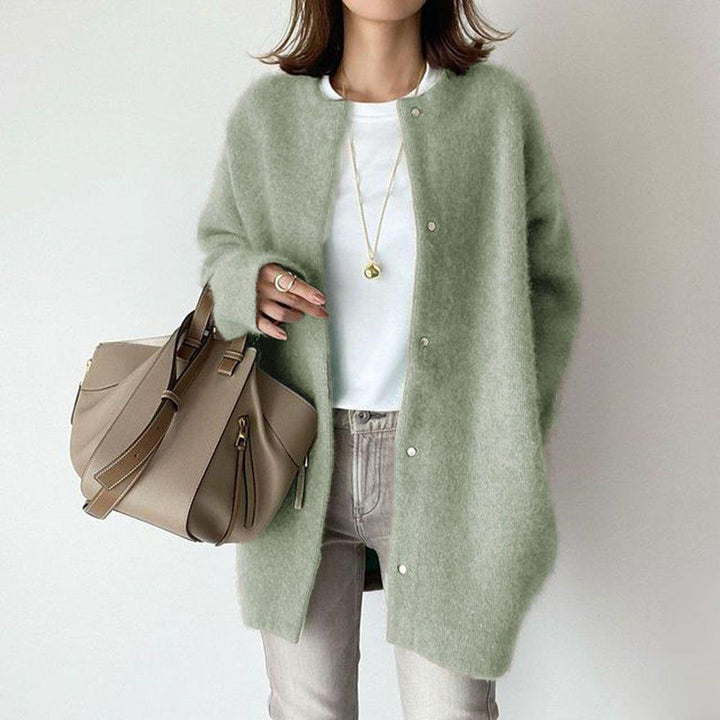 Women's Knitted Luxe Wool Cardigan