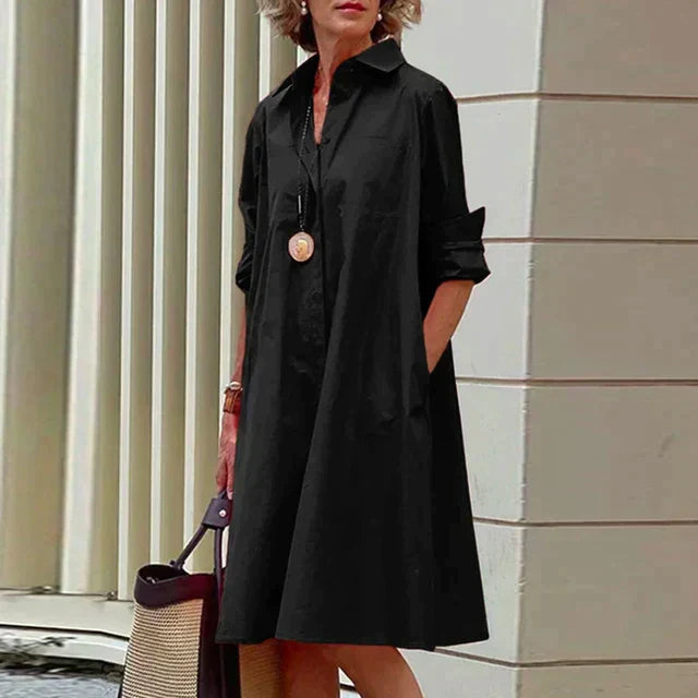 Wilhemina | Women's Relaxed Pocket Casual Dress