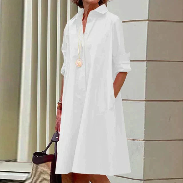 Wilhemina | Women's Relaxed Pocket Casual Dress